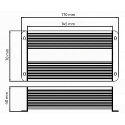 Alimentation 12V 60W IP67 Etanche - Led - CCTV - Modèle PRO