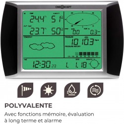 STATION METEO PRO sans fil USB interface PC - Tactile - Solaire