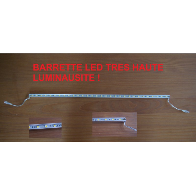 Barrette strip de LED 57 cm ! 90 Leds Blanches 12V Rare ULTRAPUISSANT ETANCHE